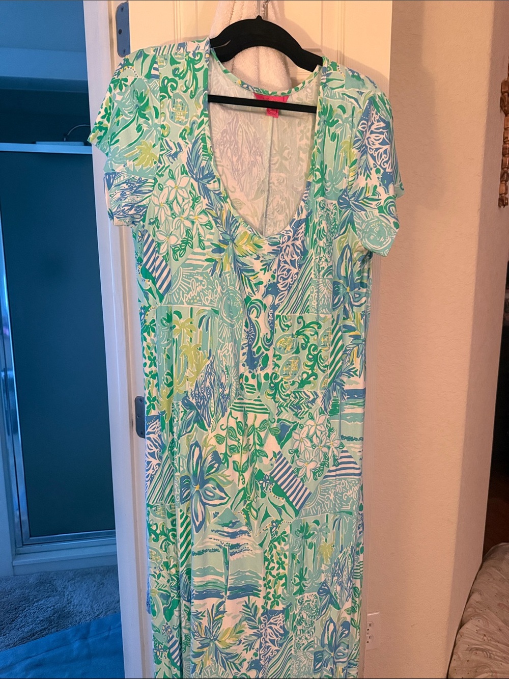 Lilly Pulitzer Wynne Beachy Knit Maxi Dress XL